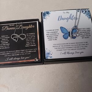 Elegant Silver Infinity and Heart Necklace